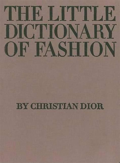 christian dior little dictionary of fashion